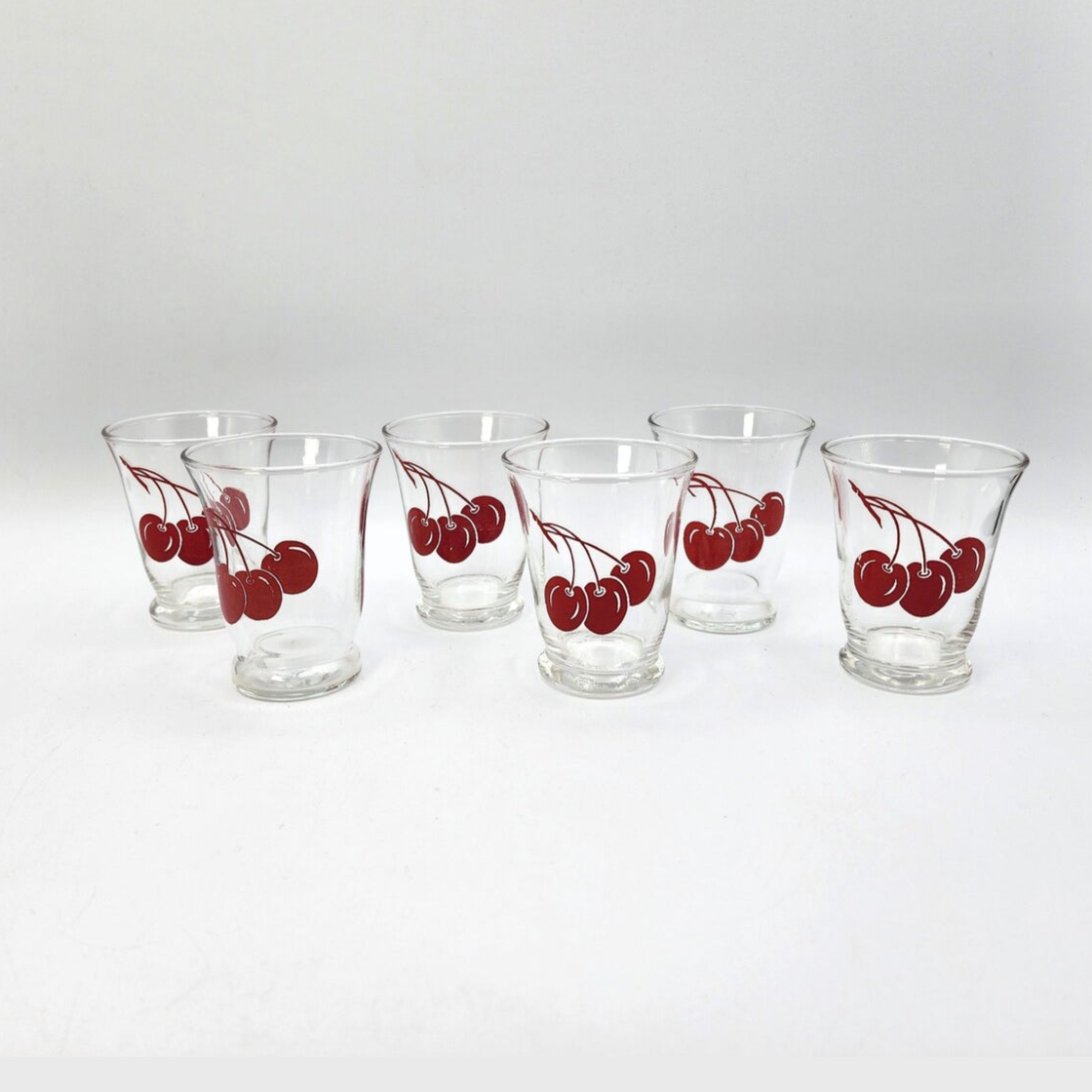 Cherry Shot Glasses (set of 6)