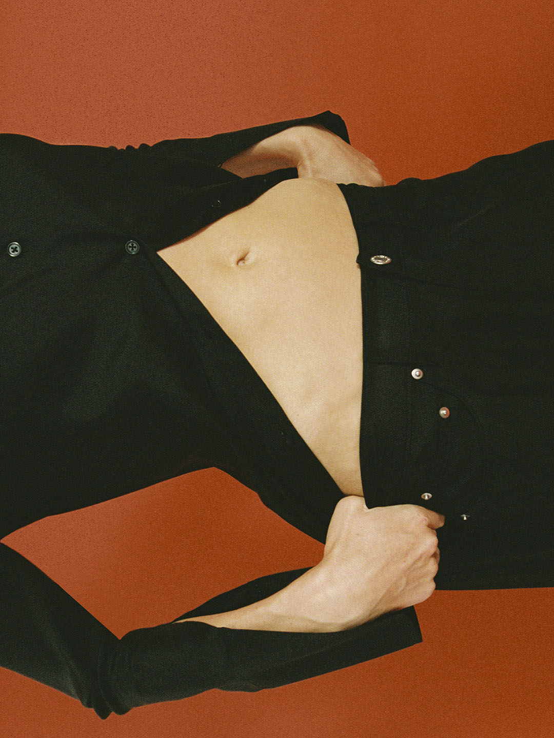 Drew Silk Boyfriend Jean in Silk Twill