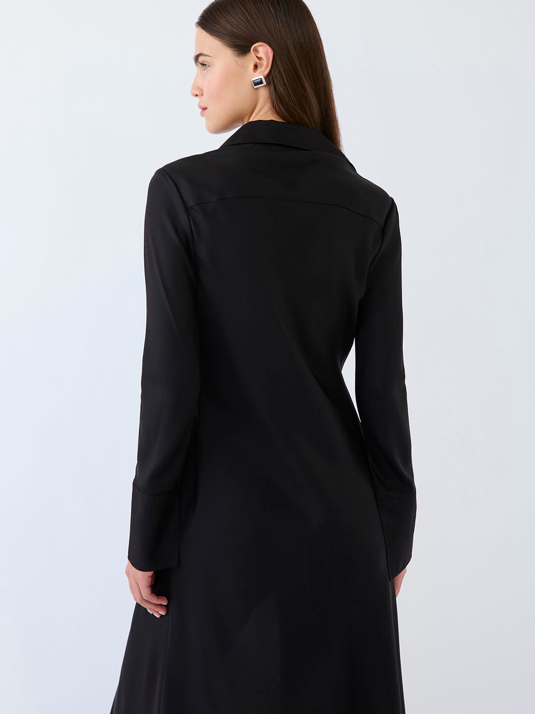Mara Silk Duster in Silk Twill