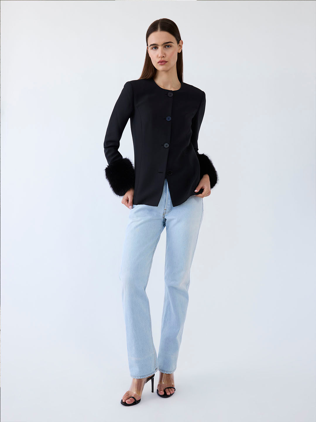 Margot Fur Trim Jacket
