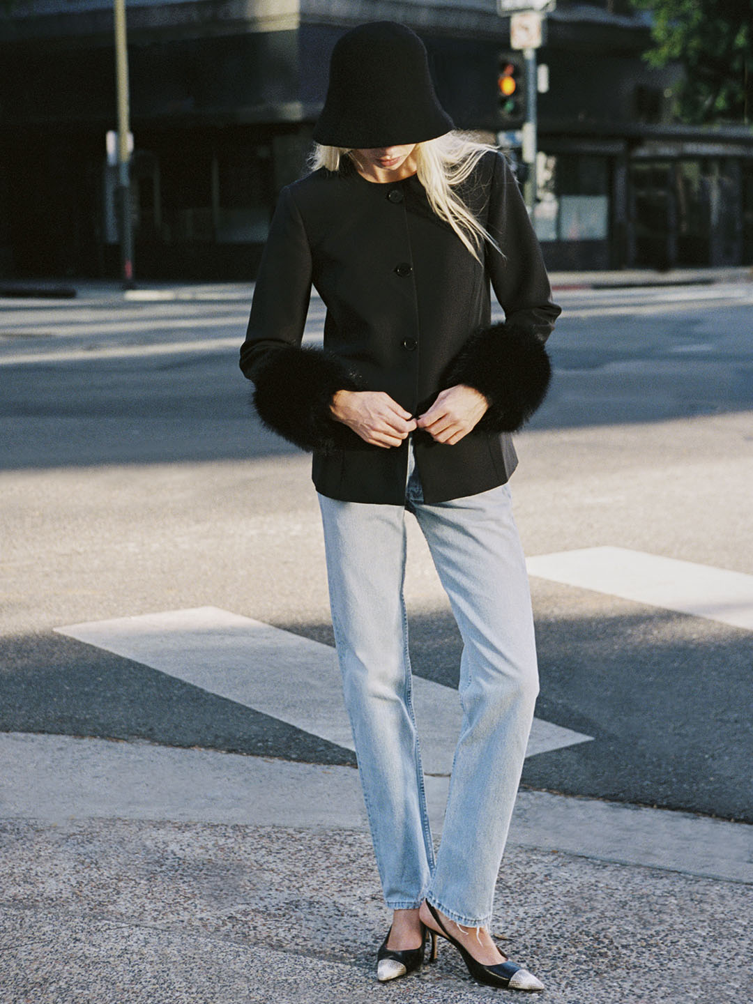 Margot Fur Trim Jacket
