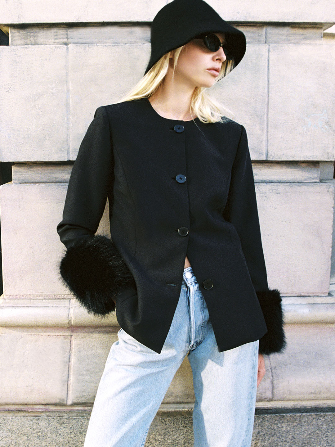 Margot Fur Trim Jacket